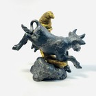 Vtg 1994 Michael Ricker Pewter Signed Numbered 488 1500 Cow Jumped Over The Moon