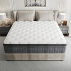 10 12 14 Inch Memory Foam Mattress Twin Full Queen King Size Spring Bed In A Box