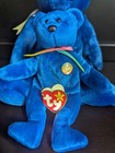 Ty Beanie Baby Baby And Buddy Set - Clubby The Bear - Retired Plush Toys