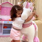 Ponycycle Ride On Unicorn  Walking Walking Pony Toy For Kids 4-7 Ux402 Minimal