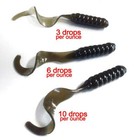 New 1 Oz  Green Pumpkin Liquid Color Fishing Soft Plastic Bait Plastisol