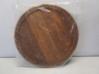 Nos New Sealed Dansk Table Brown Teak Lazy Susan 15 5  Mid Danish Century Modern