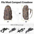 New View Padded Crossbow Case Bag  7 Pockets  2 Straps  Fits 36  X 19  Crossbows
