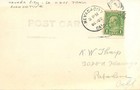 1908 Nevada City California Ngrr Railroad Locomotive Postcard Rppc 24-10097