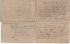Four 4 Early Small Size Canada Postal Cards - 1880s