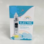 Electric Baby Nasal Aspirator Food Grade Silicone Gentle   Efficient 3 Tips New