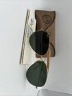 Vintage Bausch   Lomb Ray-ban Aviator Sunglasses W  Case L2112 Pn Ireland 