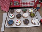 Melissa   Doug Wooden Slice And Bake Cookie Set