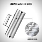 Metal Guiro Instrument 8  Professional Shaker With Scraper For Latin Percussion