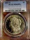 1884 O Pcgs Ms 62 Pl Proof Like Morgan Silver Dollar Superb Mirror Deep Cameo Pq