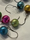 Vtg Lot  19  Small Mercury Glass Ornaments Bulbs For Feather Trees Pre-1940