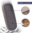 Raylove 3-pack Hard Shell Eyeglasses Case Large Reading Glasses Hard Case