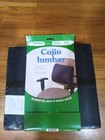 Essential Medical Supply Molded Lumbar Cushion With Elastic Positioning Strap 
