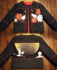 Furoshiki Japanese Traditional Wrapping Cloth Tapestry Made In Japan Moon  crane
