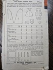 Rare Vintage 1950s Butterick 6748 Raglan Sleeve  Sleeveless Dress Sz 16 Bust 34