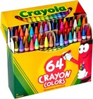 Crayola Crayons  Crayon Box With Sharpener  64 Ct