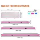 Uimoso 10ft Air Track Inflatable Training Tumbling Gymnastics Gym Mat With Pump