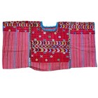 Vintage Colotenango Huipil Guatemala Handwoven Mayan Textile Blouse