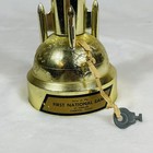 Satellite Alan Shepard Duro Rocket Ship Bank Spring Loaded Works  W  Key No Plug