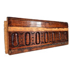 Decorative Wood Carving Pediment Trim 15 87 Antique French Architectural Salvage