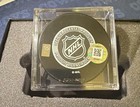 Cutter Gauthier Signed 2022 Nhl Draft Montreal Puck Autographed Anaheim Ducks