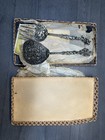 Vintage Ugo Bellini Italy Italian Silver Plate Salad Serving Set Ornate Cherubs