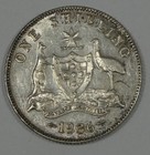 1936 Australia George V Silver Shilling Almost Uncirculated