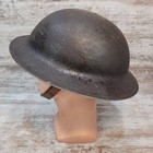 Ww1 Us M1917 Brodie 5th Division Helmet Complete Liner   Chin Strap Red Dimond 