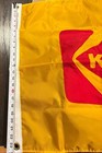 Vintage Kodak K Logo Advertising Flag Nyl-glo Red Yellow Original Box