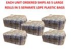 4x8 Air Pillows 330 Count Void Fill Packaging Shipping Packing Peanuts Cushion