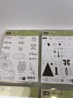 Lot Of 20 Sets Of Stampin  Up  Various Rubber   Clear Stamps Photopolymer Cling