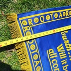 Vtg 1946 Rotaty International Club Banner Four Way Test 56  Wall Hanging 40s See