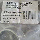 30 Pk Air Vent 3 In  Aluminum Mini Louver Soffit Vent 50002  mlm3mf  New