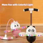 Cute Pogo Ball With Colorful Lights  Balance Board Jumper For Kids 5-10  Gifts