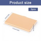 3-pack Slim Aluminum Pocket Business Card Holder Cases For Men And Women