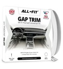 All-fit Gap Trim For Car Interior Made In Usa  Easy To Install - White