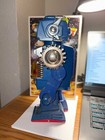Robot Smoking Engine Robot Lited Piston Action