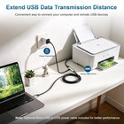 Usb 3 0 Active Extension Cable 50ft type A-male To A-female Extender Cord With 2