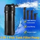 5-in-1 Internal Aquarium Fish Tank Uv Sterilizer Filter Submersible Water Pump