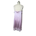 Vanity Fair Half Slip Nylon Lace Slip Dress Nightgown Pink Vintage 80s Size 42