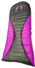 Race Kart Flat Kart Seat Pad Foam Padded Racing Flags Size Ex Large Pink black