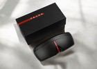 Prada Linea Rossa Ps 04iv Dg01o1 Black Rubber Demo Lens 55 Mm Men s Eyeglasses