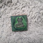 Vintage Wood Mounted Rubber Stamp Miniature Baby Deer With Wreath Christmas 