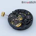 Skeleton Sl4802 Mechanical Movement Automatic Movement For 4130 Replacement 