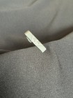Vintage Silver-tone Tie Clip - Modernist Geometric Tie Bar