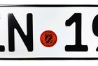 Audi Ingolstadt Red Export German License Plate Z Plates Wtih Unique Number New