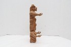 Atq Carved Tlingit Haida Totem Pole Antique Pacific Vtg Tribal Bear Woman Figure