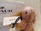 Nwt Coach Cct49 Shearling Bunny Rabbit Plush Collectible Shoe Charm Sold Out