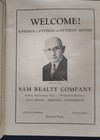 1938 Grand Lodge Knights Of Pythias 65th Convention Official Program Book  
