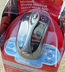 Microsoft Wireless Notebook Optical Mouse 4000 High Definition Optical Tech New